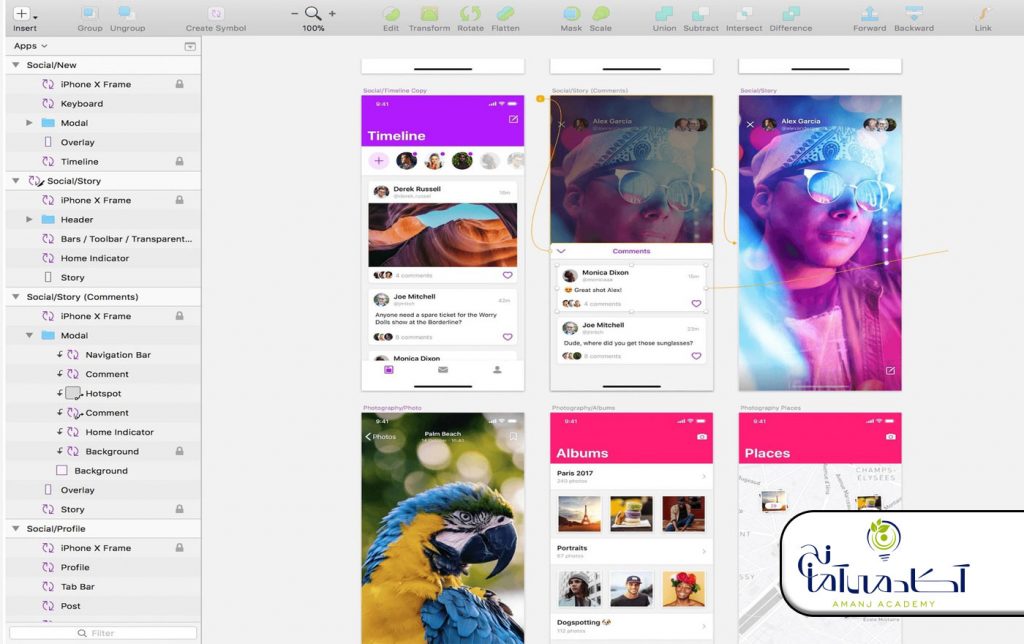 sketch|طراحی ui/ux