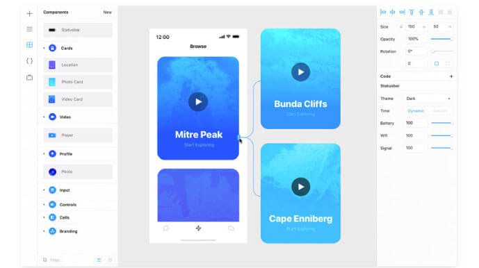 framer x ابزار طراحی ui