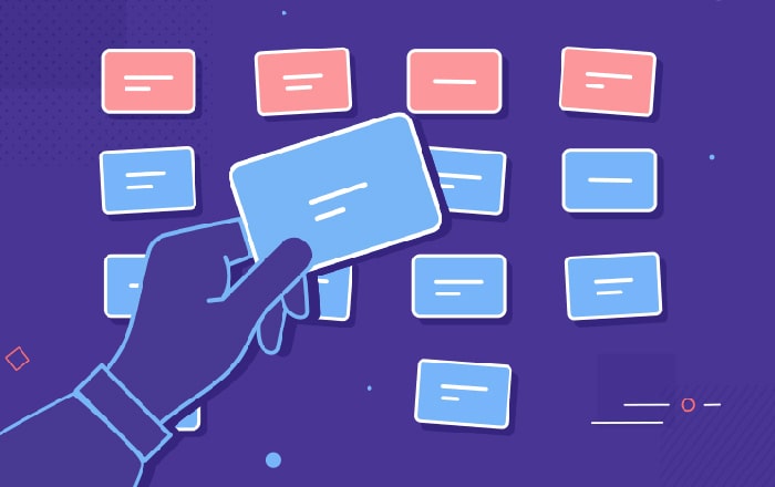 card sorting