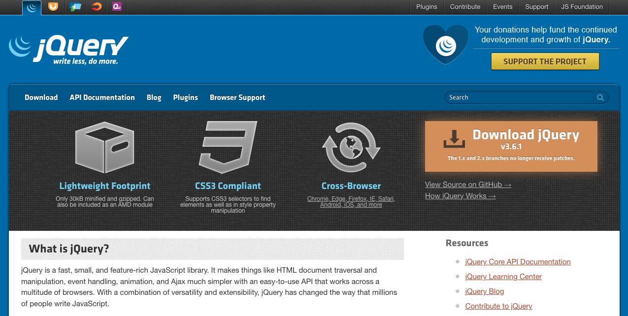 کاربرد ها ی jQuery 