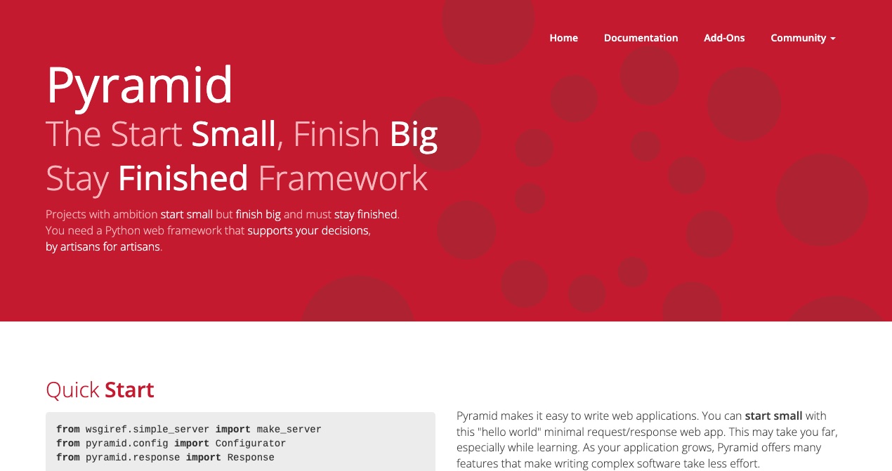  framework pyramid