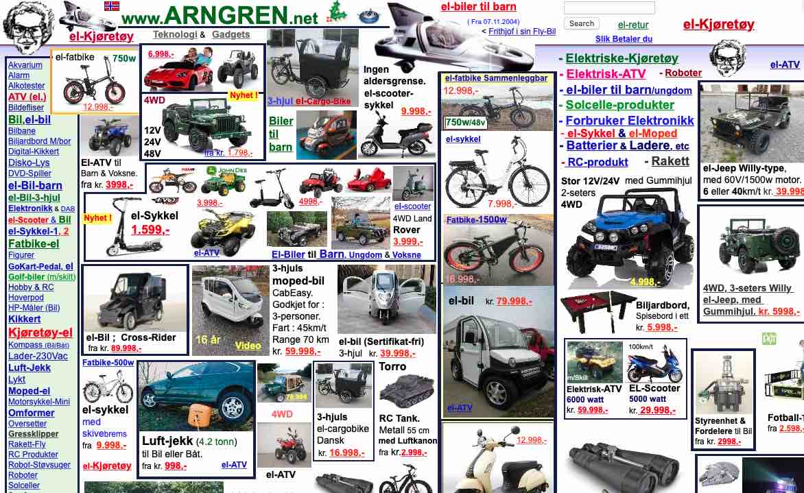 bad web design example 