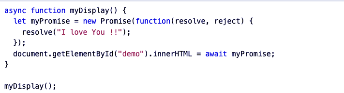 async JS 