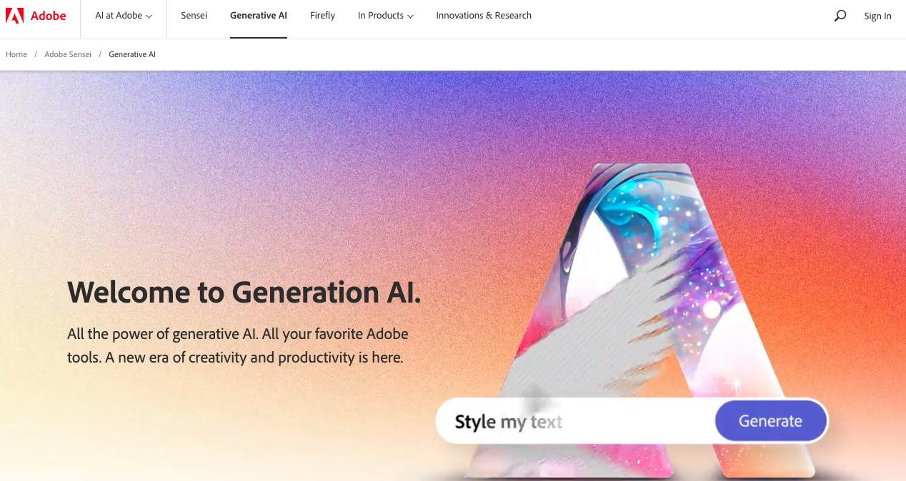 adobe senei