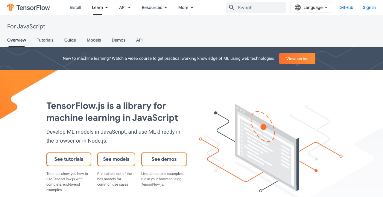 tensorflow.js 
