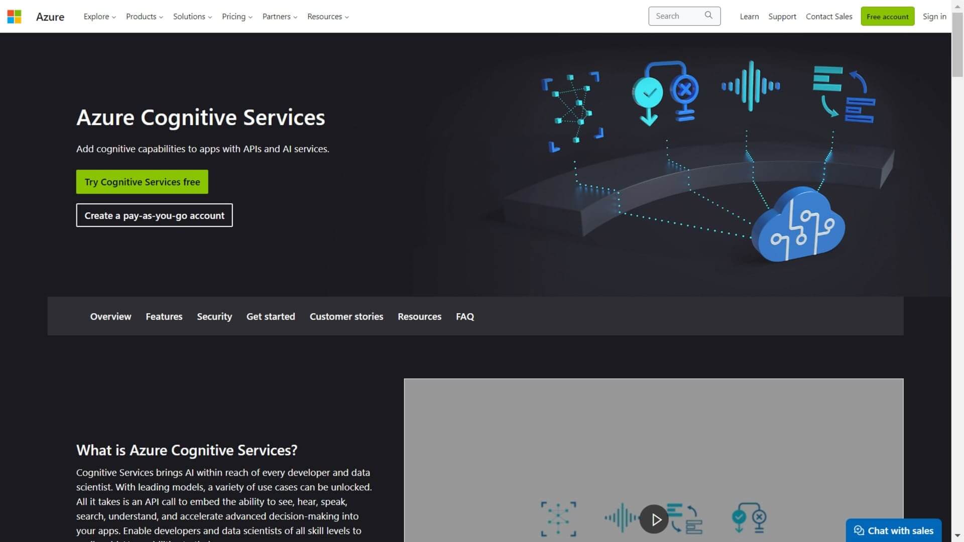 وبسایت azure