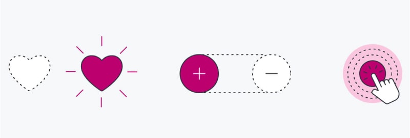 ریزتعاملات یا microinteraction در طراحی UI