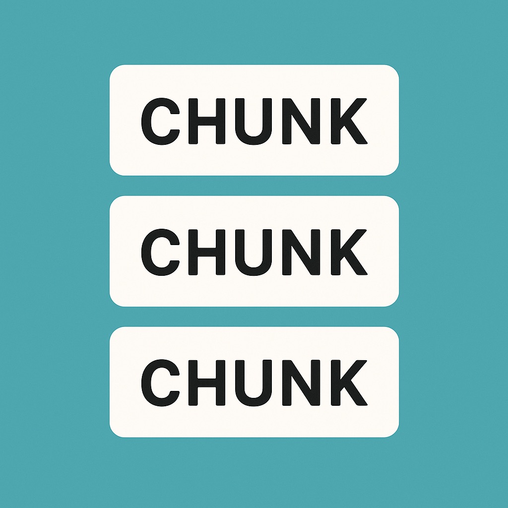 chunk of information in Millers law 