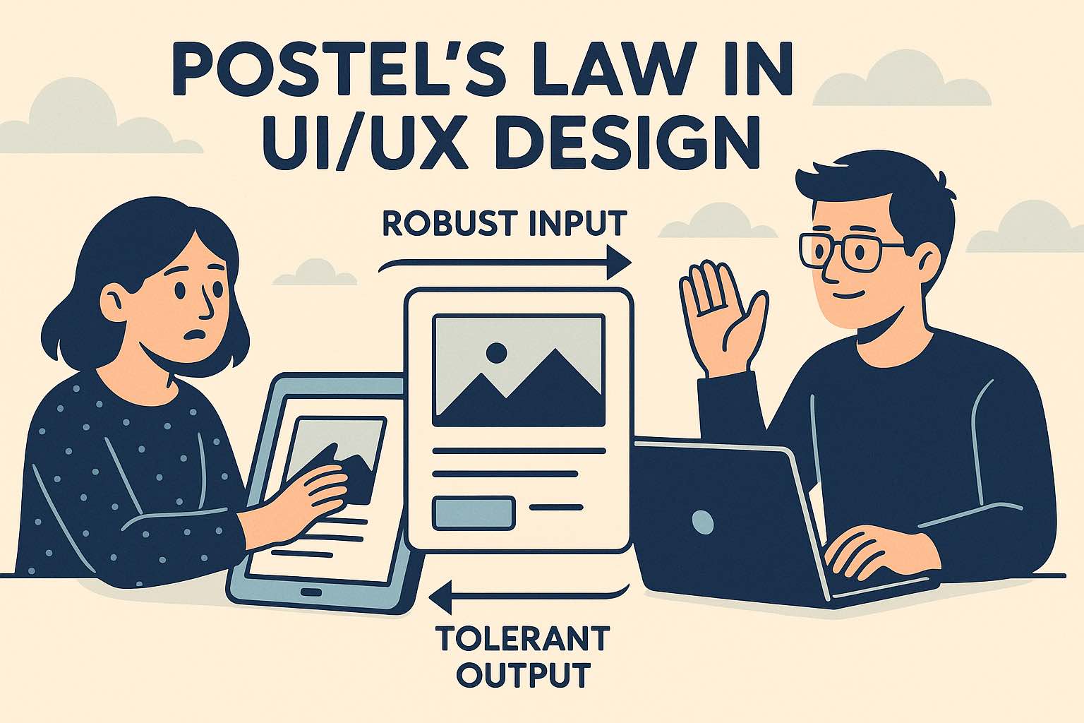 قانون پوستل در طراحی UX 